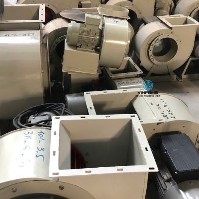 Quạt Ly Tâm Trung Áp 0.25HP (Lưu Lượng Gió 600m3/h - Cột Áp 200Pa)